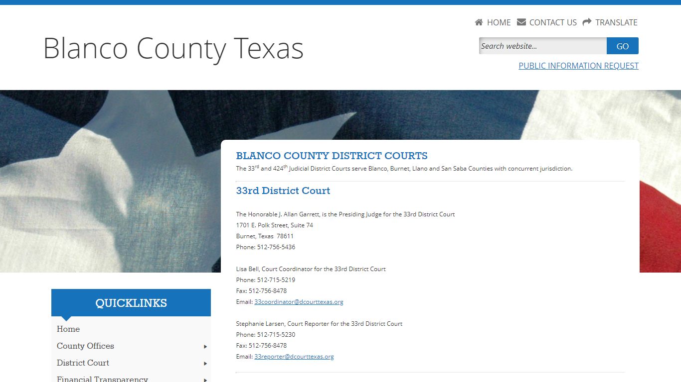 Blanco County, Texas
